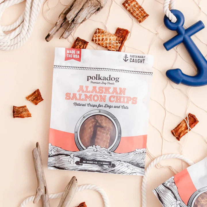 polkadog - Alaskan Salmon Chips (Dog Treats)